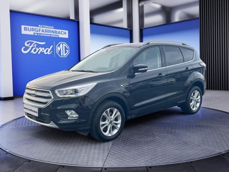 Iridium schwarz mica Gebraucht 2020 Ford Kuga Titanium SUV | 19.990 € (Fairer Preis) - Bild 1/4