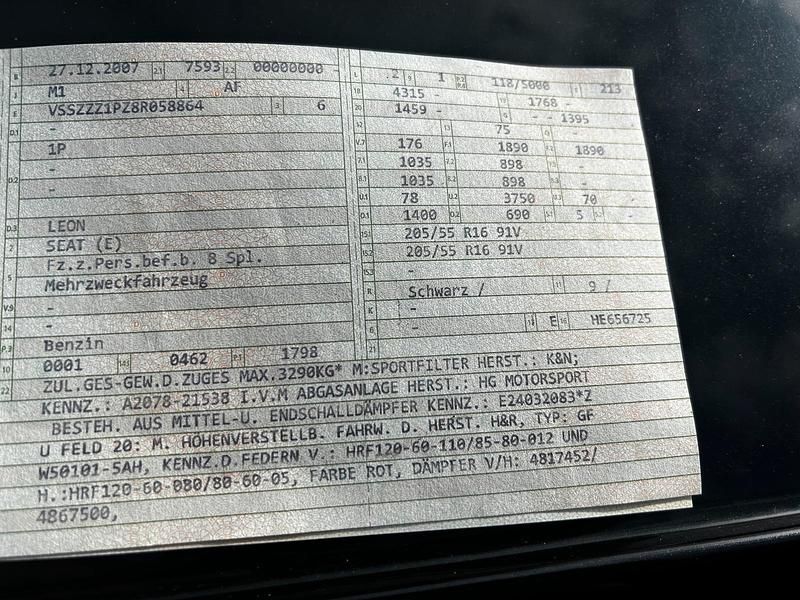 Gebraucht Seat Leon 250 PS (183 kW) 2007 Schwarz Kleinwagen