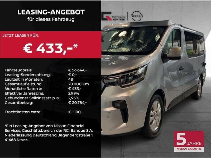 Highlands grey (m) Neu 2025 Nissan Primastar Van / Kleinbus | 56.644 € (Teuer) - Bild 1/4