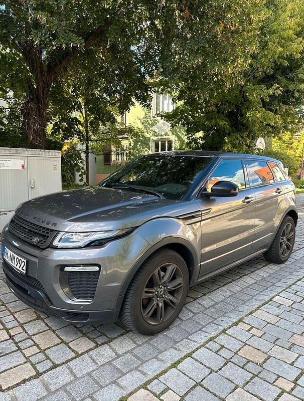 Grau Gebraucht 2018 Land Rover Range Rover evoque SUV | 21.000 € (Etwas zu teuer) - Bild 1/4