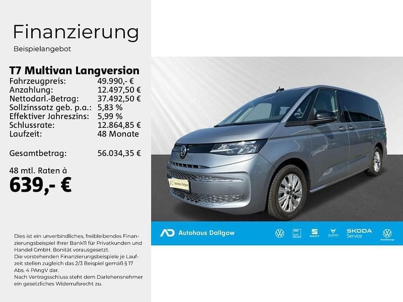 Second-hand VW Multivan Basis 150 CP (110 kW) 2024 Monovolum