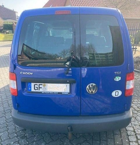 Usata VW Caddy 105 CV (77 kW) 2004 Blu Monovolume