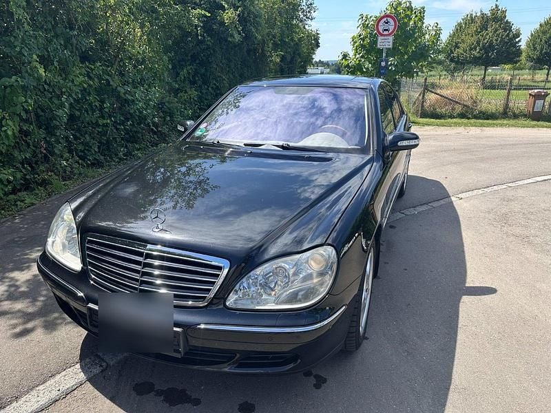 Schwarz Gebraucht 2003 Mercedes S500 Limousine | 4.900 € - Bild 1/4