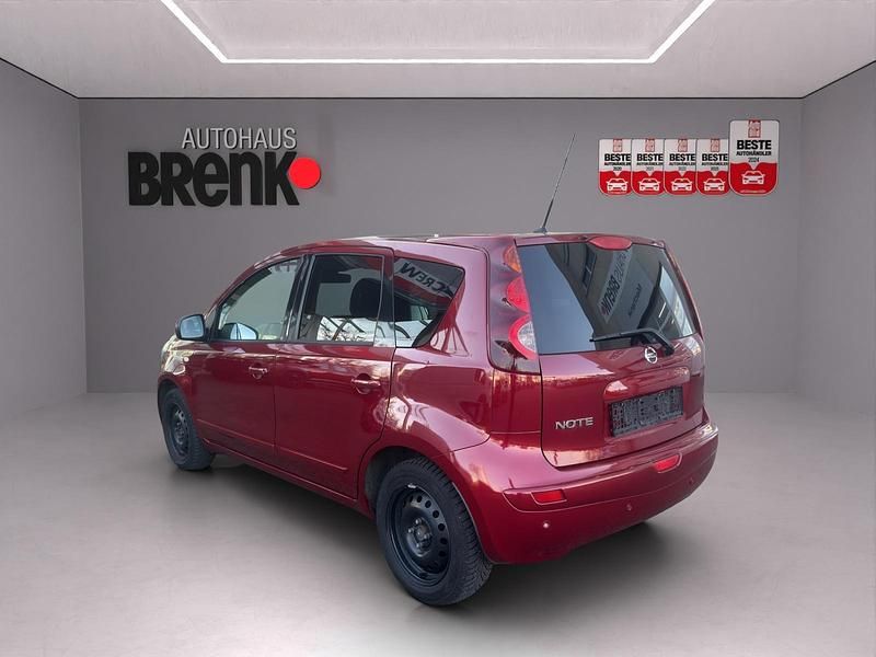 Gebraucht Nissan Note I-Way 110 PS (80 kW) 2012 Rot Kleinwagen