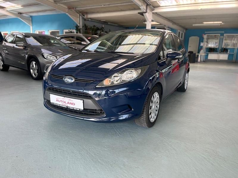 Blau Gebraucht 2009 Ford Fiesta Trend Kleinwagen | 4.400 € (Fairer Preis) - Bild 1/4