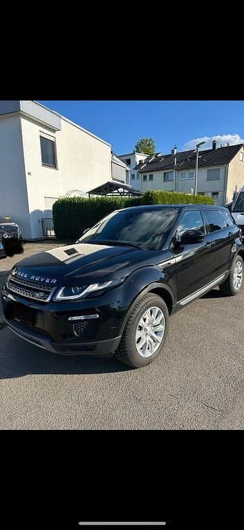 Schwarz Gebraucht 2018 Land Rover Range Rover evoque Landmark SUV | 20.900 € (Teuer) - Bild 1/4