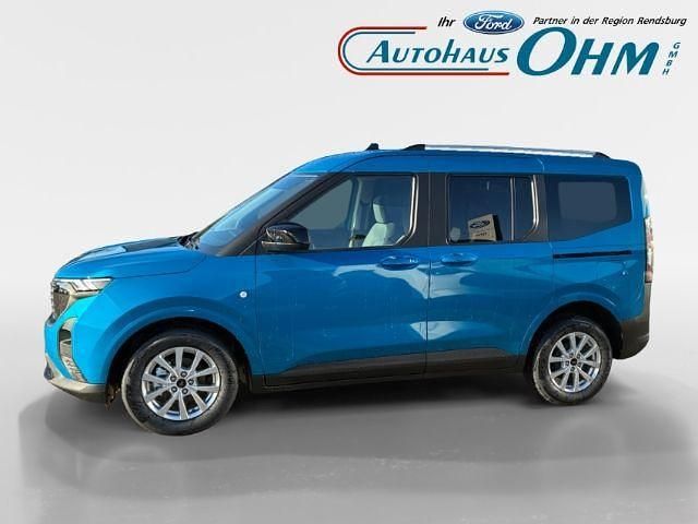 Neu Ford Tourneo Courier Titanium 125 PS (91 kW) 2026 Digital aqua blue Van / Kleinbus