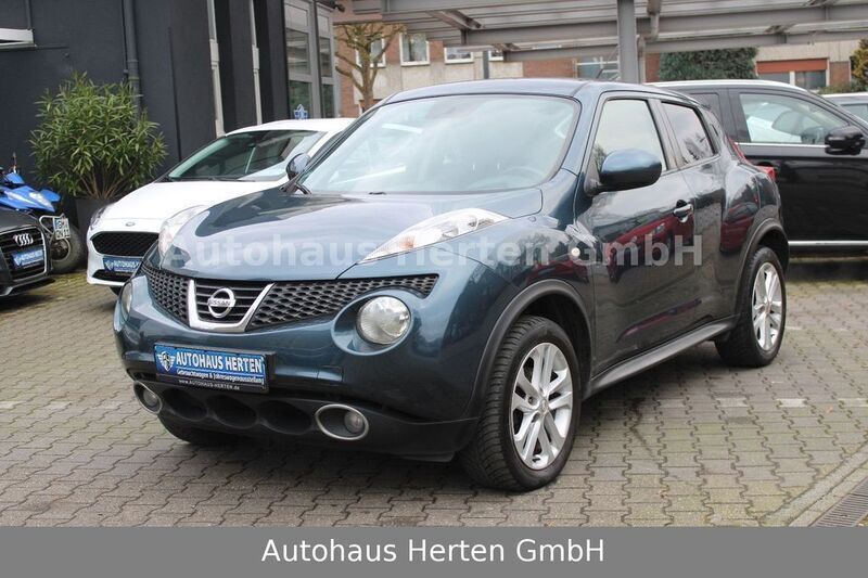 Blau Gebraucht 2011 Nissan Juke Acenta SUV | 7.990 € (Fairer Preis) - Bild 1/4