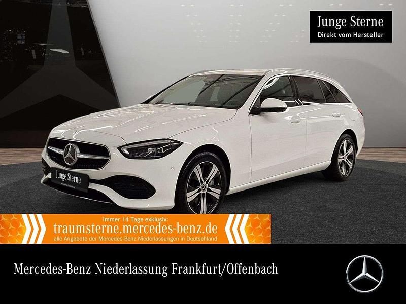 Weiß Gebraucht 2024 Mercedes C300e Advanced Plus Limousine | 38.490 € (Superpreis) - Bild 1/3