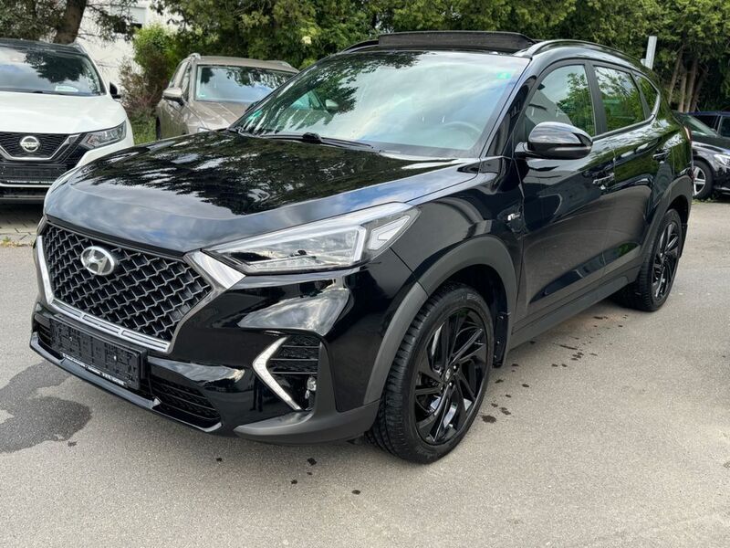 Schwarz Gebraucht 2020 Hyundai Tucson N Line SUV | 23.999 € (Fairer Preis) - Bild 1/4