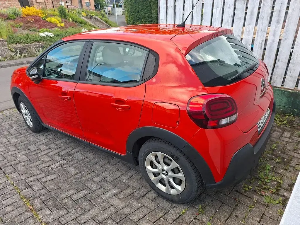 Gebraucht Citroën C3 Feel 83 PS (61 kW) 2019 Orange Kleinwagen