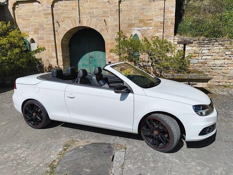 Weiß Gebraucht 2012 VW Eos Sport Cabrio | 6.300 € (Fairer Preis) - Bild 1/4