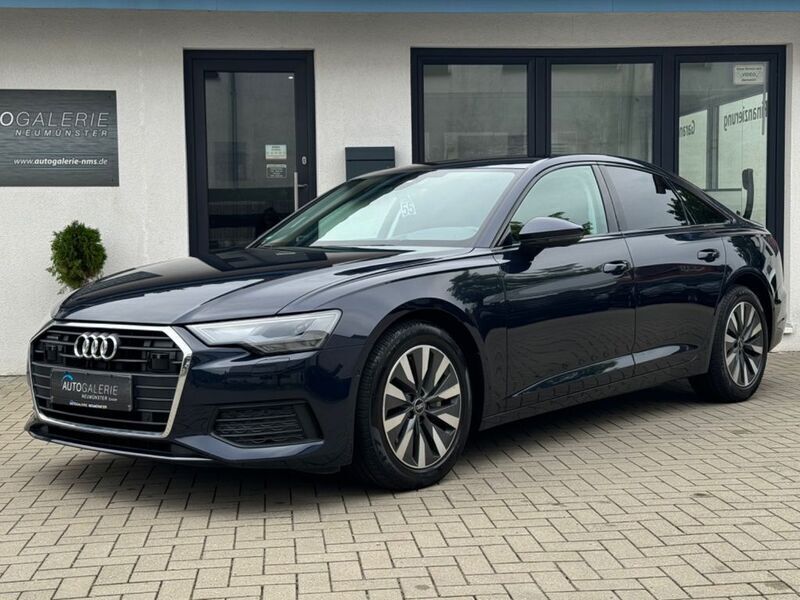 Firmamentblau metallic Gebraucht 2022 Audi A6 Sport Limousine | 37.890 € (Superpreis) - Bild 1/4