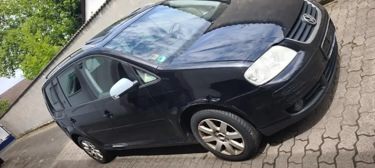 Gebraucht VW Touran 140 PS (102 kW) 2005 Schwarz Van / Kleinbus