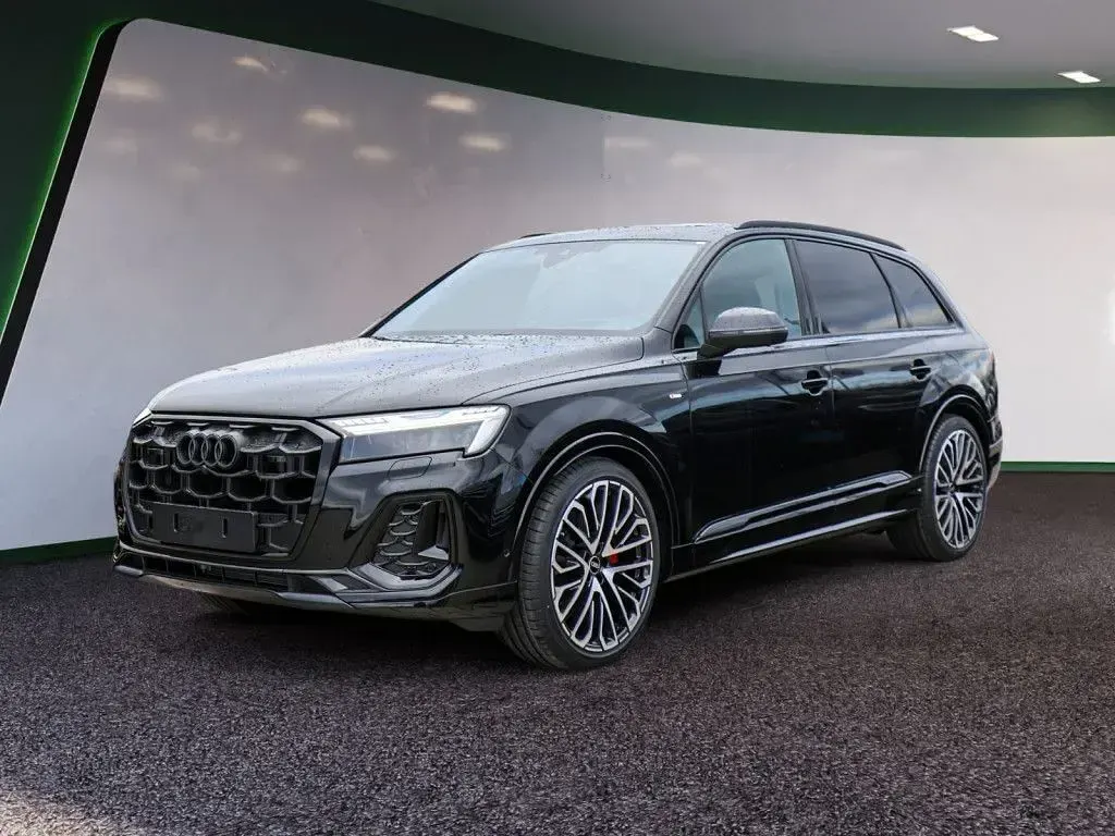 Neu Audi Q7 S-Line 286 PS (210 kW) 2025 Schwarz / mythosschwarz SUV