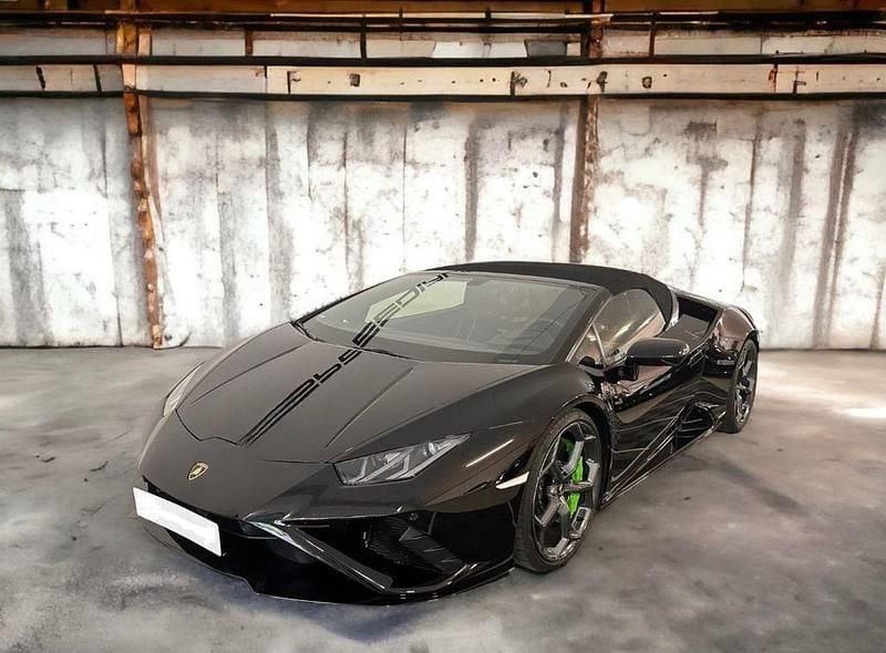 Schwarz Gebraucht 2021 Lamborghini Huracán Cabrio | 275.090 € (Superpreis) - Bild 1/4