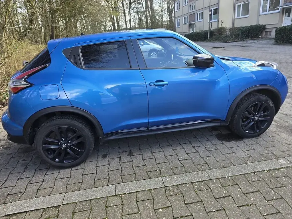 Second-hand Nissan Juke N-Connecta 113 CP (83 kW) 2019 Albastru SUV