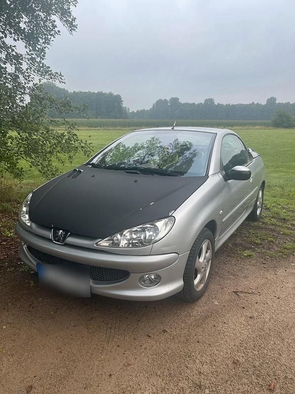 Silber Gebraucht 2005 Peugeot 206 CC Cabrio | 850 € (Superpreis) - Bild 1/4