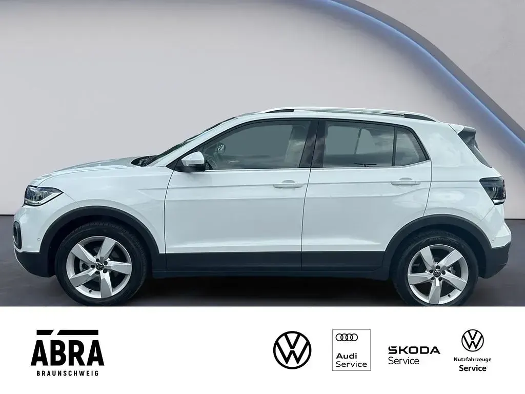Gebraucht VW T-Cross Style 110 PS (80 kW) 2023 Weiß SUV