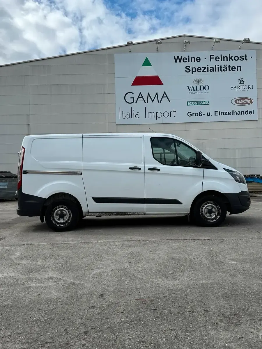 Gebraucht Ford Transit Custom 101 PS (74 kW) 2016 Weiß Van / Kleinbus