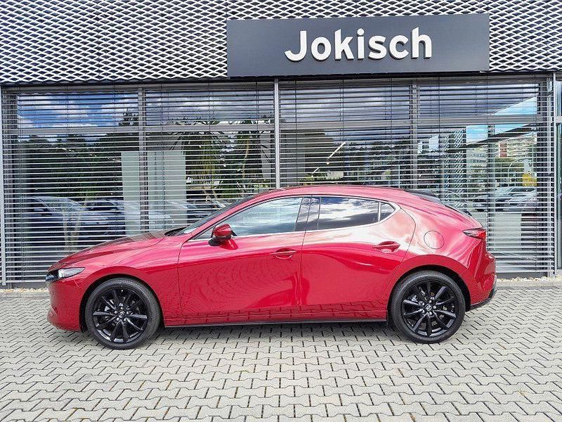 Rot Neu 2025 Mazda 3 Exclusive-Line Limousine | 29.930 € - Bild 1/4