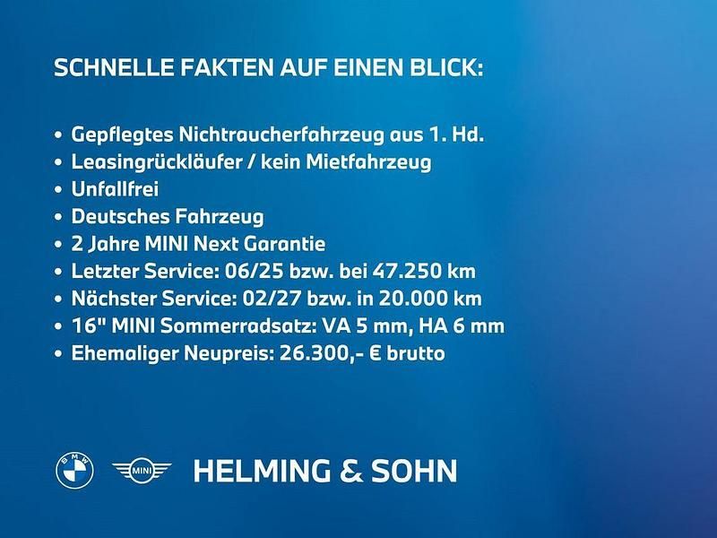 Gebraucht Mini ONE Pepper 102 PS (75 kW) 2021 Schwarz Kleinwagen