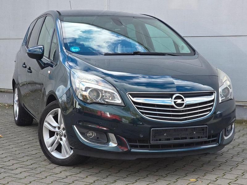 Grün Gebraucht 2016 Opel Meriva Innovation Van / Kleinbus | 6.600 € (Fairer Preis) - Bild 1/4