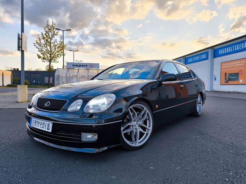 Schwarz Gebraucht 2001 Lexus GS430 Limousine | 9.999 € - Bild 1/4