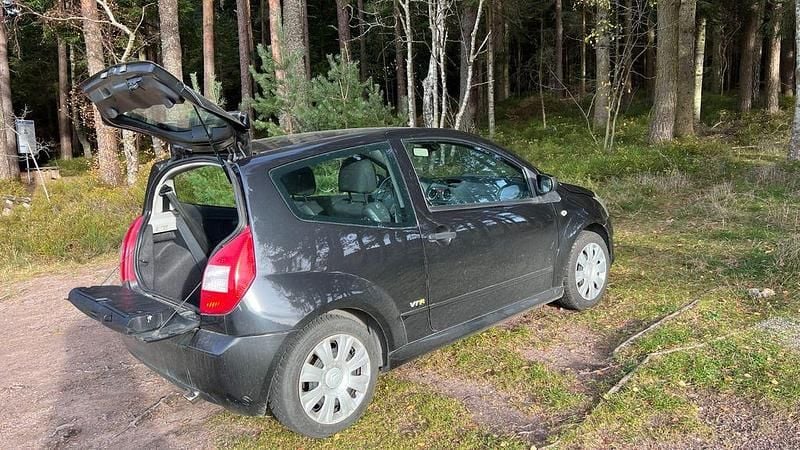 Gebraucht Citroën C2 Style 73 PS (53 kW) 2009 Schwarz Kleinwagen