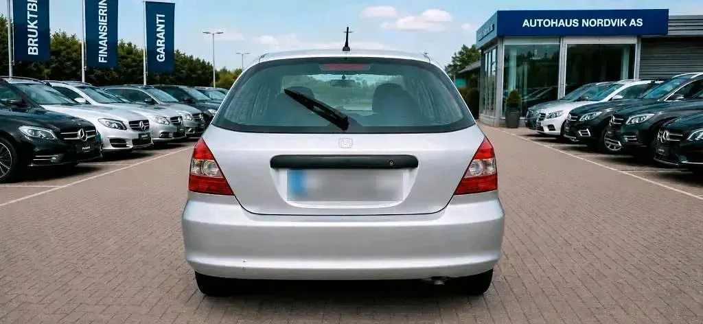 Gebraucht Honda Civic 90 PS (66 kW) 2003 Silber Limousine