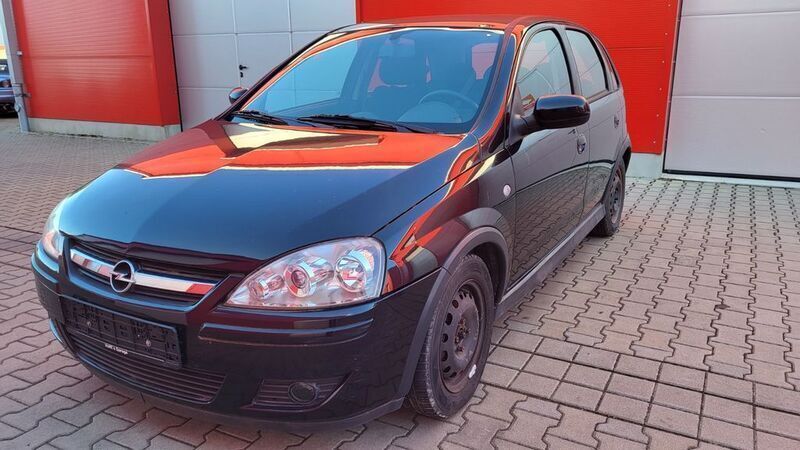 Schwarz Gebraucht 2006 Opel Corsa Limousine | 650 € (Superpreis) - Bild 1/4