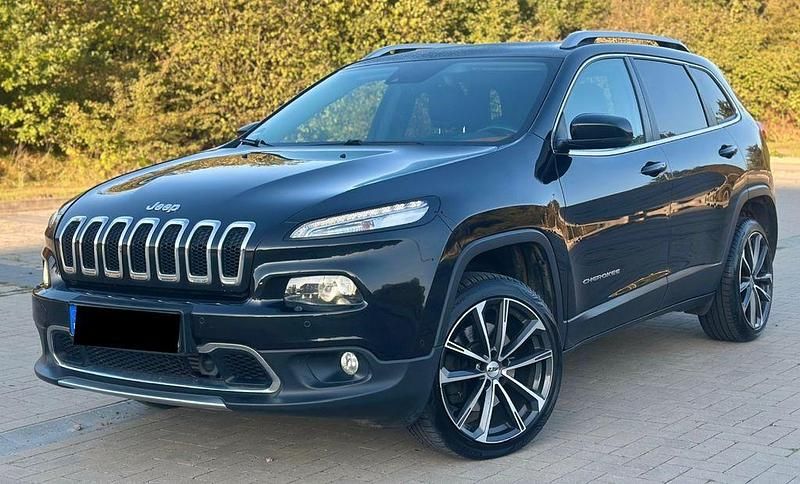Schwarz Gebraucht 2017 Jeep Cherokee Limited SUV | 10.999 € (Fairer Preis) - Bild 1/4