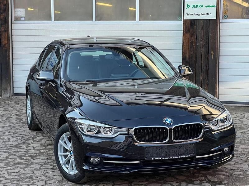 Gebraucht BMW 318 Sport Line 136 PS (100 kW) 2017 Schwarz Limousine