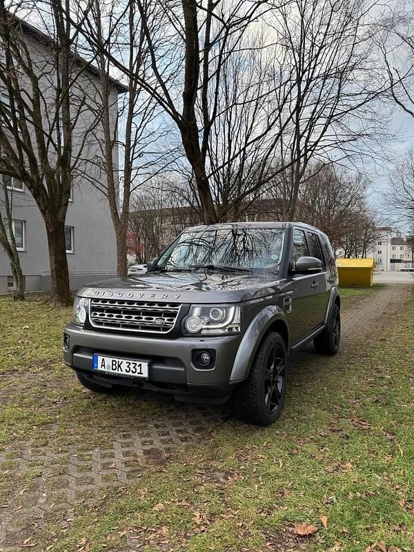 Grau Gebraucht 2014 Land Rover Discovery 4 SUV | 17.900 € (Superpreis) - Bild 1/4