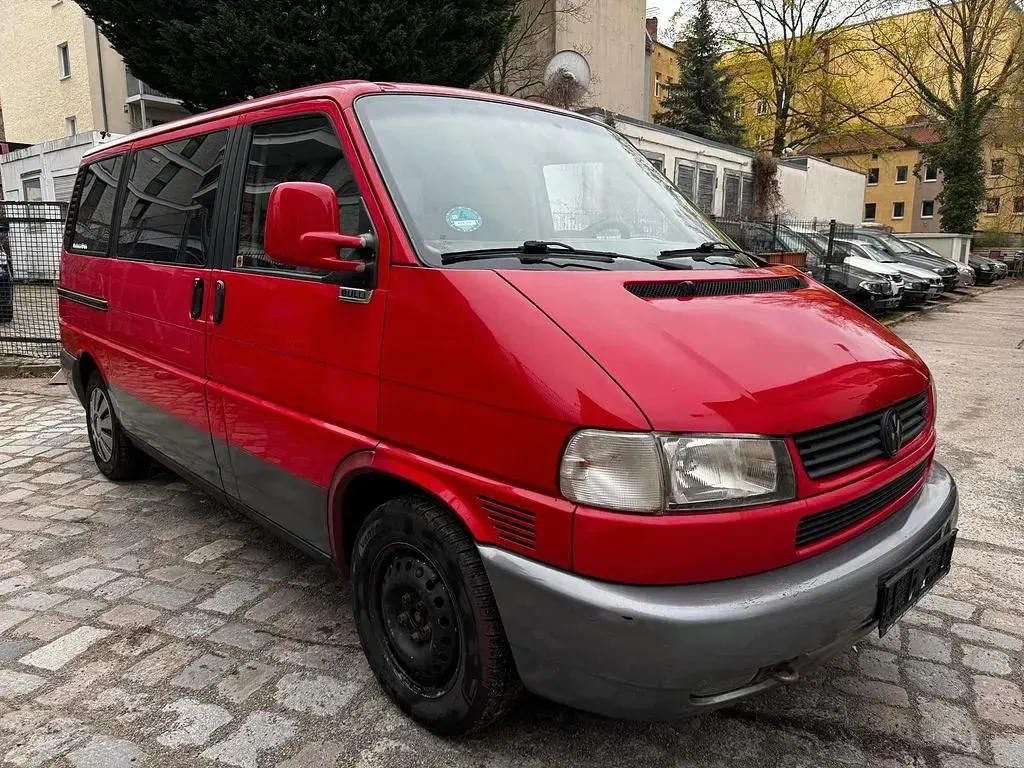 Używany VW T4 102 KM (75 kW) 1996 Czerwony Van