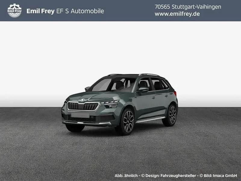 Quarzgrau metallic Gebraucht 2020 Skoda Kamiq Ambition SUV | 12.890 € (Fairer Preis) - Bild 1/4