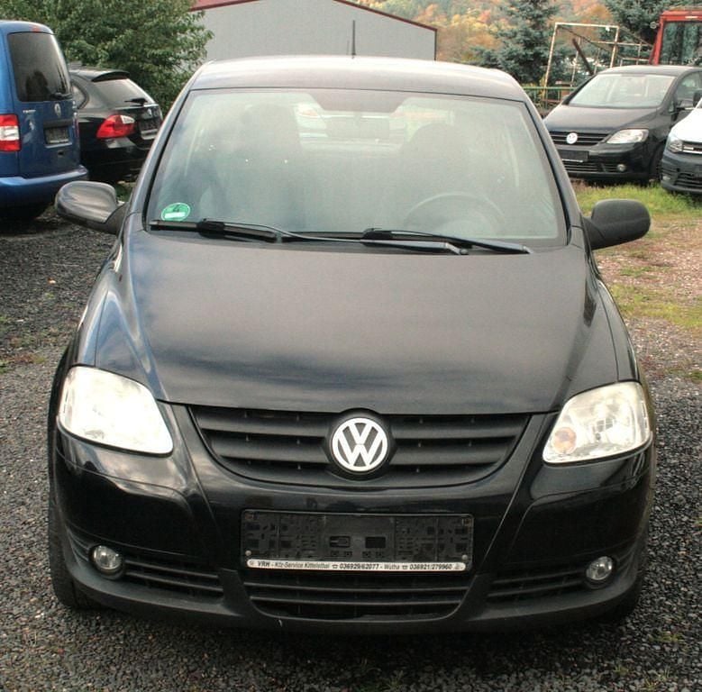 Schwarz Gebraucht 2009 VW Fox Refresh Kleinwagen | 899 € (Guter Preis) - Bild 1/4