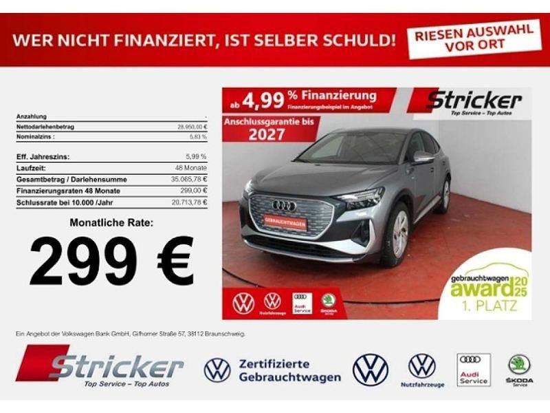 Gebraucht Audi e-tron S-Line 150 kW (204 PS) 2023 Taifungrau metallic (metallic) SUV
