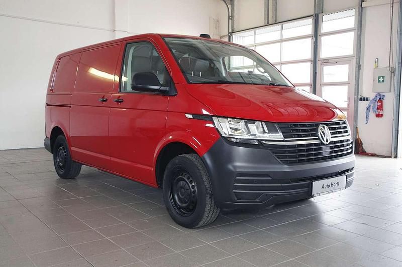 Gebraucht VW Transporter 110 PS (80 kW) 2021 Rot Van