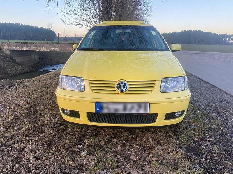 Gebraucht VW Polo Conceptline 60 PS (44 kW) 2000 Gelb Kleinwagen