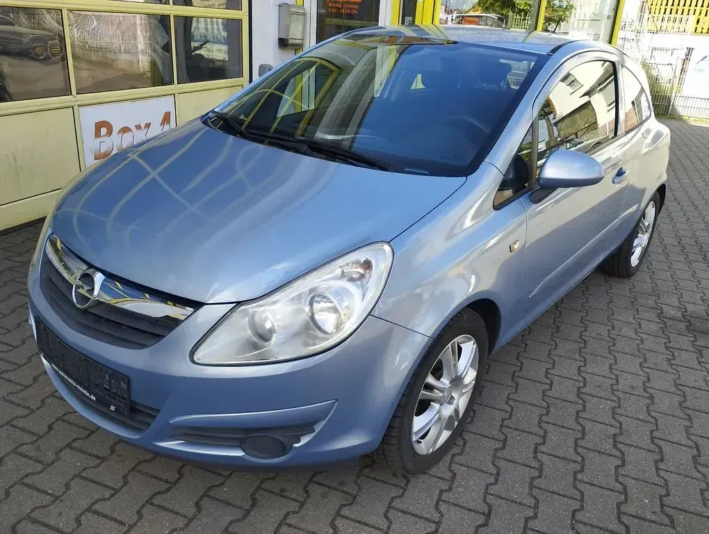 Gebraucht Opel Corsa Edition 80 PS (58 kW) 2007 Blau Kleinwagen