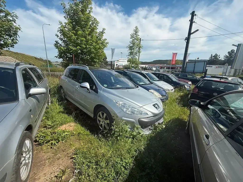 Gebraucht Peugeot 308 120 PS (88 kW) 2010 Grau Limousine