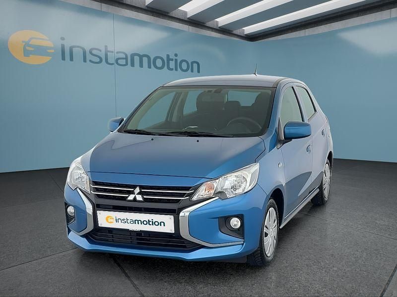 Blau Gebraucht 2023 Mitsubishi Space Star Kleinwagen | 12.699 € (Etwas zu teuer) - Bild 1/4