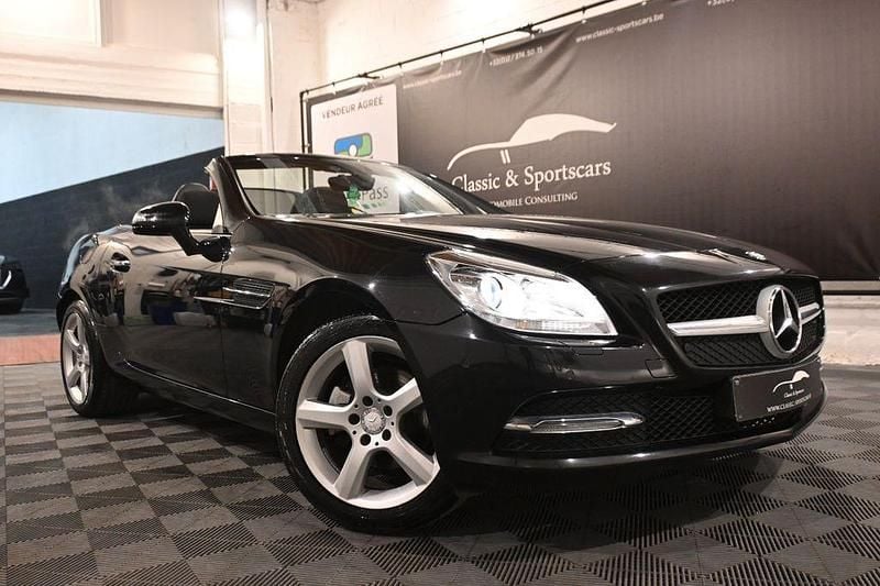 Gebraucht Mercedes SLK200 184 PS (135 kW) 2015 Schwarz Cabrio
