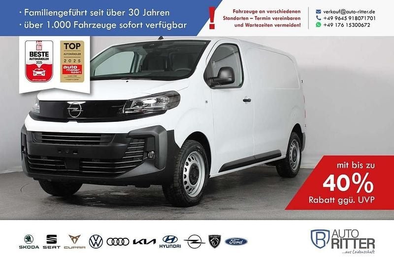 Kaolin weiß/weiß Neu 2025 Opel Vivaro Van | 27.990 € (Fairer Preis) - Bild 1/4