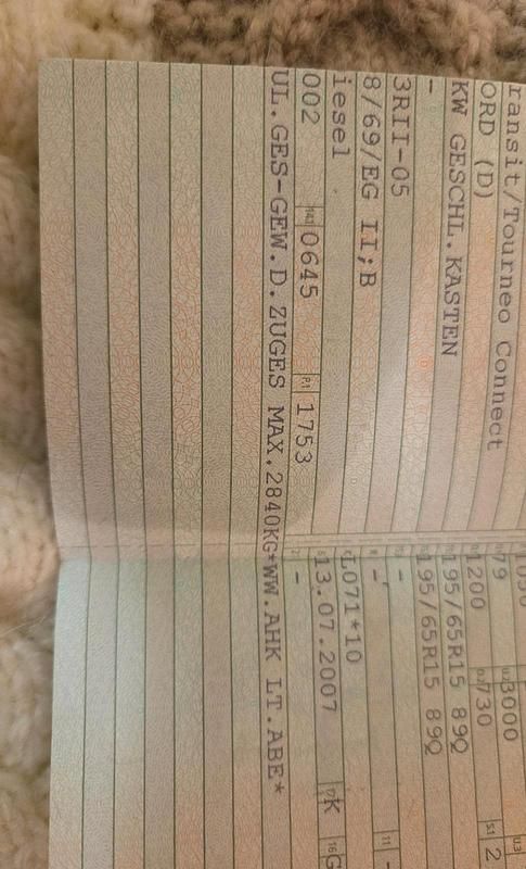 Gebraucht Ford Transit 2008 Weiß Van / Kleinbus