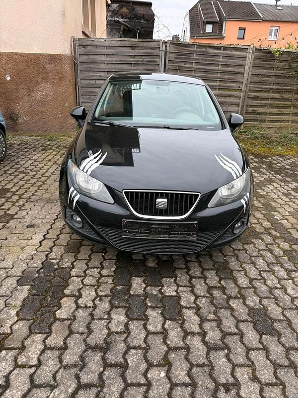 Gebraucht Seat Ibiza 86 PS (63 kW) 2012 Schwarz Kleinwagen