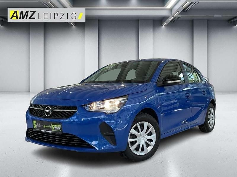 Perl blau/voltaik blau Gebraucht 2022 Opel Corsa Edition Kleinwagen | 12.895 € (Guter Preis) - Bild 1/4