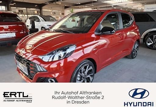 Neu Hyundai i10 N Line 90 PS (66 kW) 2025 Rot Kleinwagen