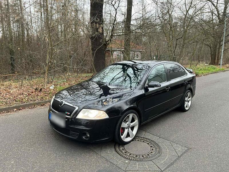 Schwarz Gebraucht 2008 Skoda Octavia vRS Limousine | 3.300 € (Fairer Preis) - Bild 1/4
